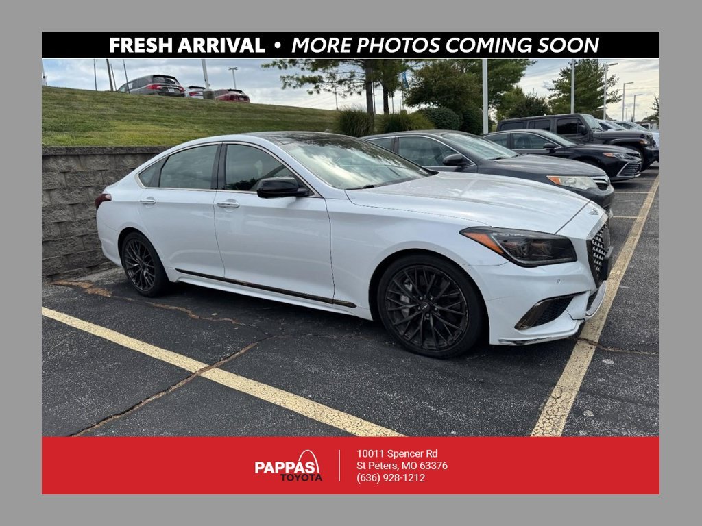 Used 2018 White Genesis 3.3T Sport image 1