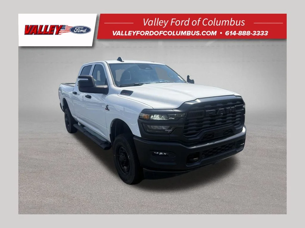 Used 2025 Bright White Clearcoat Ram Tradesman image 1