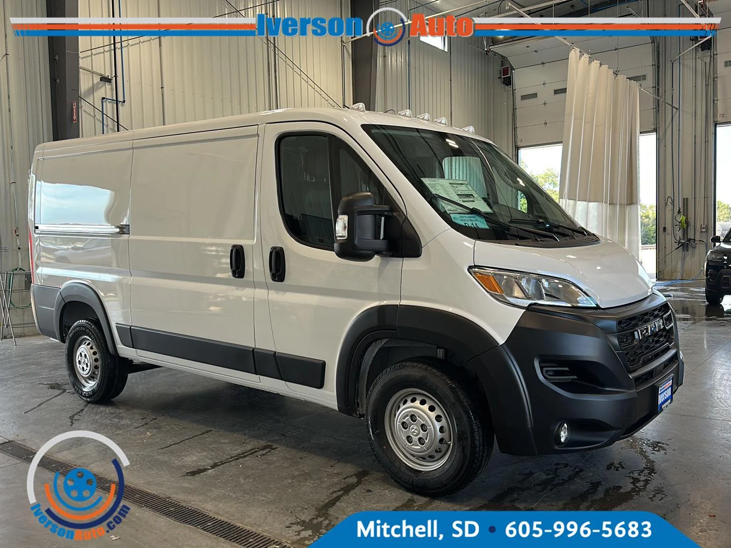 New 2027 Bright White Clearcoat Ram SLT image 1