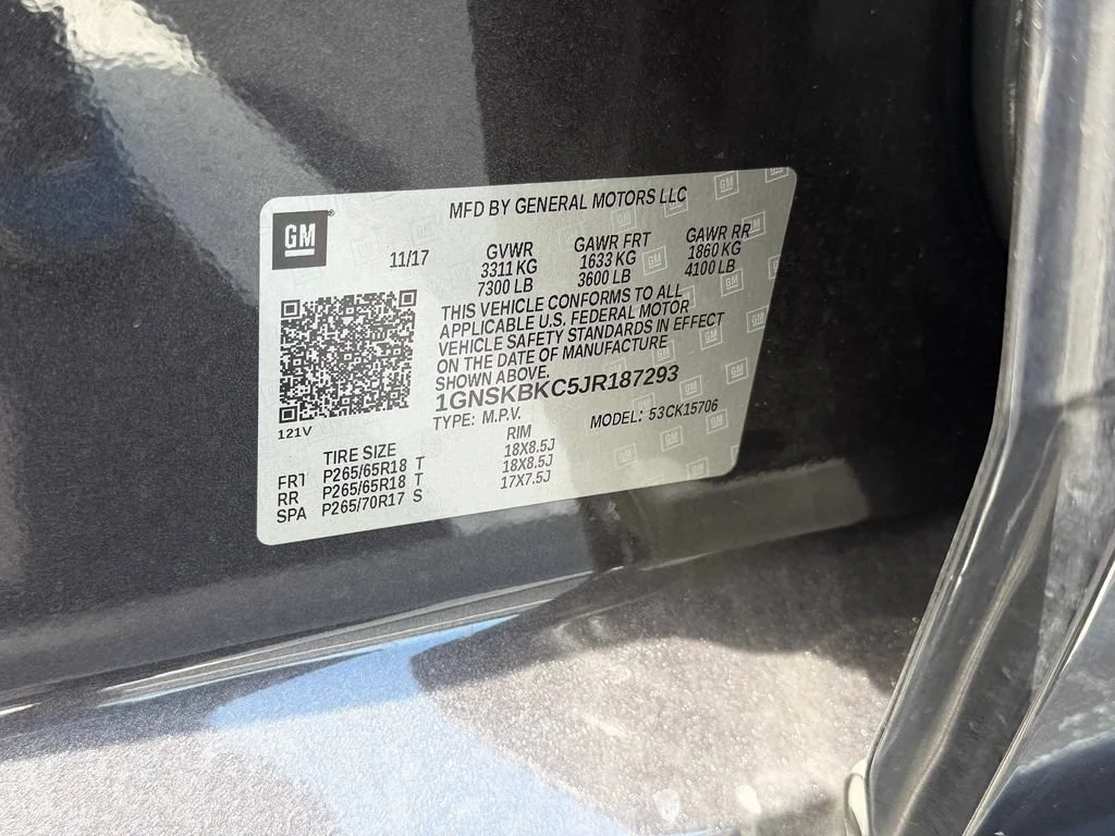 Certified Used 2018 TUNGSTEN METALLIC Chevrolet LT image 23