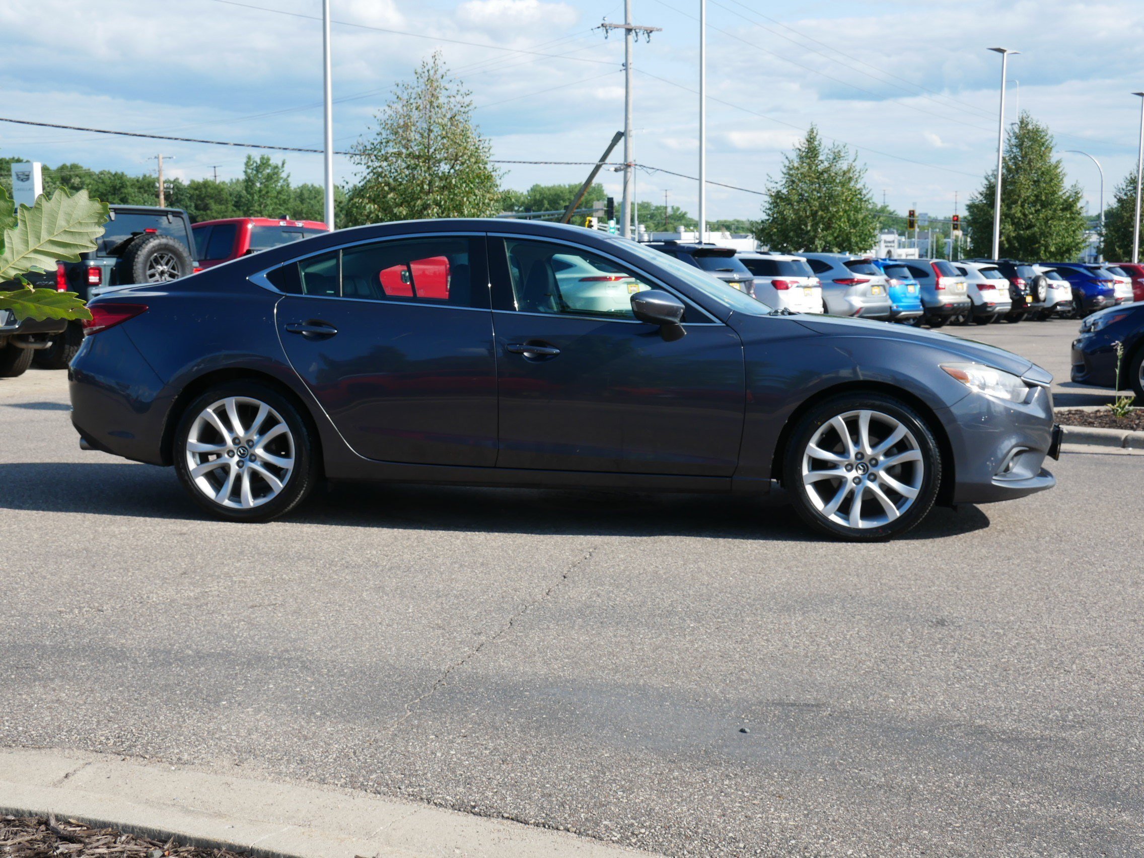 Used 2015 Meteor Gray Mica Mazda i Touring image 8