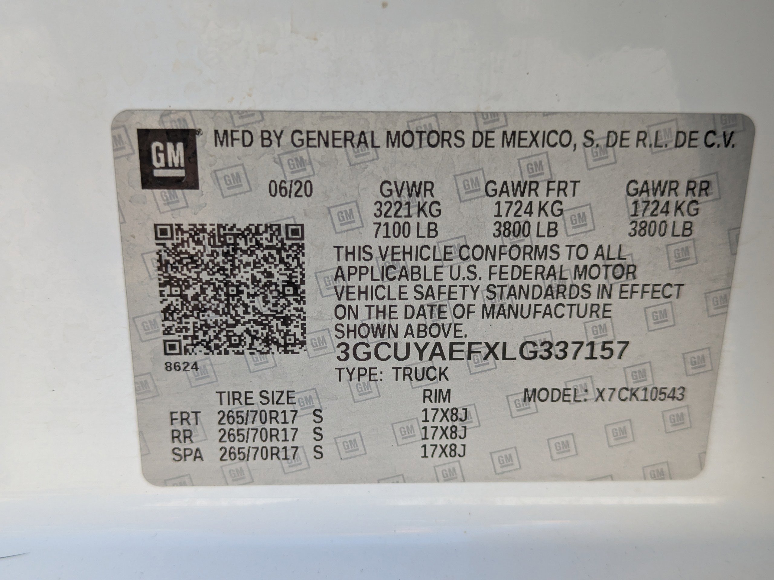Certified Used 2020 SUMMIT WHITE Chevrolet Work Truck image 49