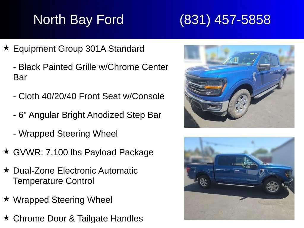 Used 2025 Atlas Blue Ford XLT image 8