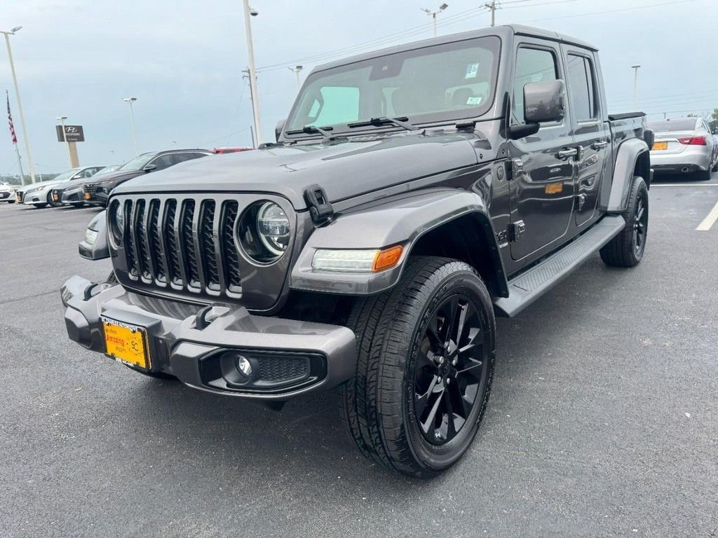 Used 2021 Gray Jeep Overland image 8