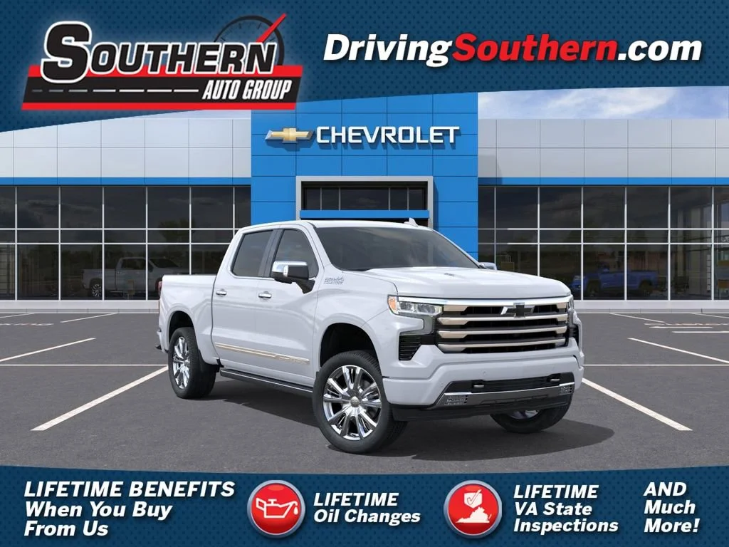 New 2026 Polar White Tricoat Chevrolet High Country image 1