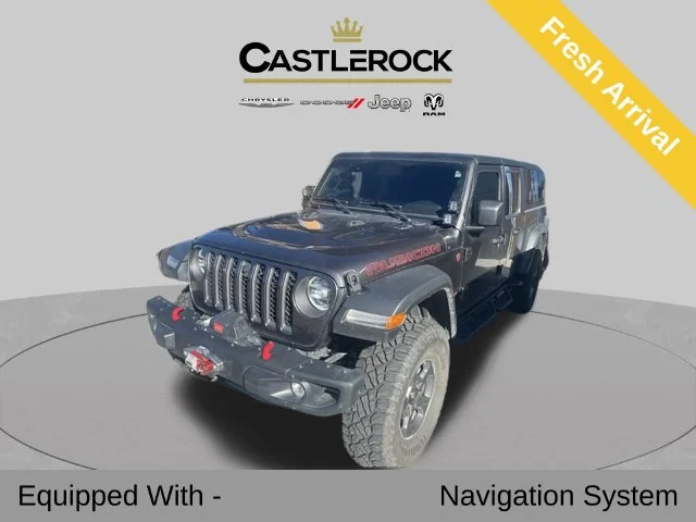 Used 2022 Gray Jeep Rubicon image 1