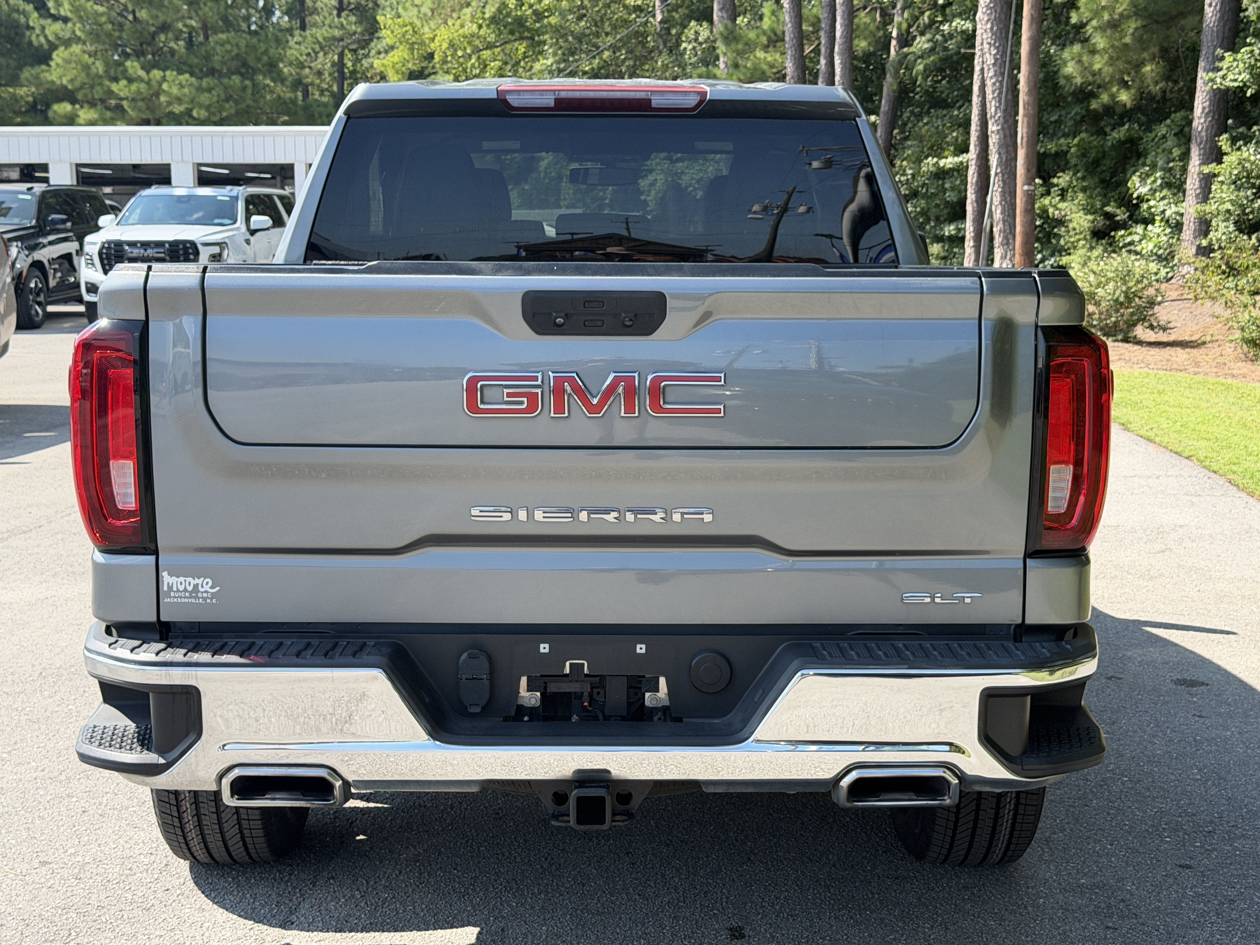 Used 2021 SATIN STEEL METALLIC GMC SLT image 9