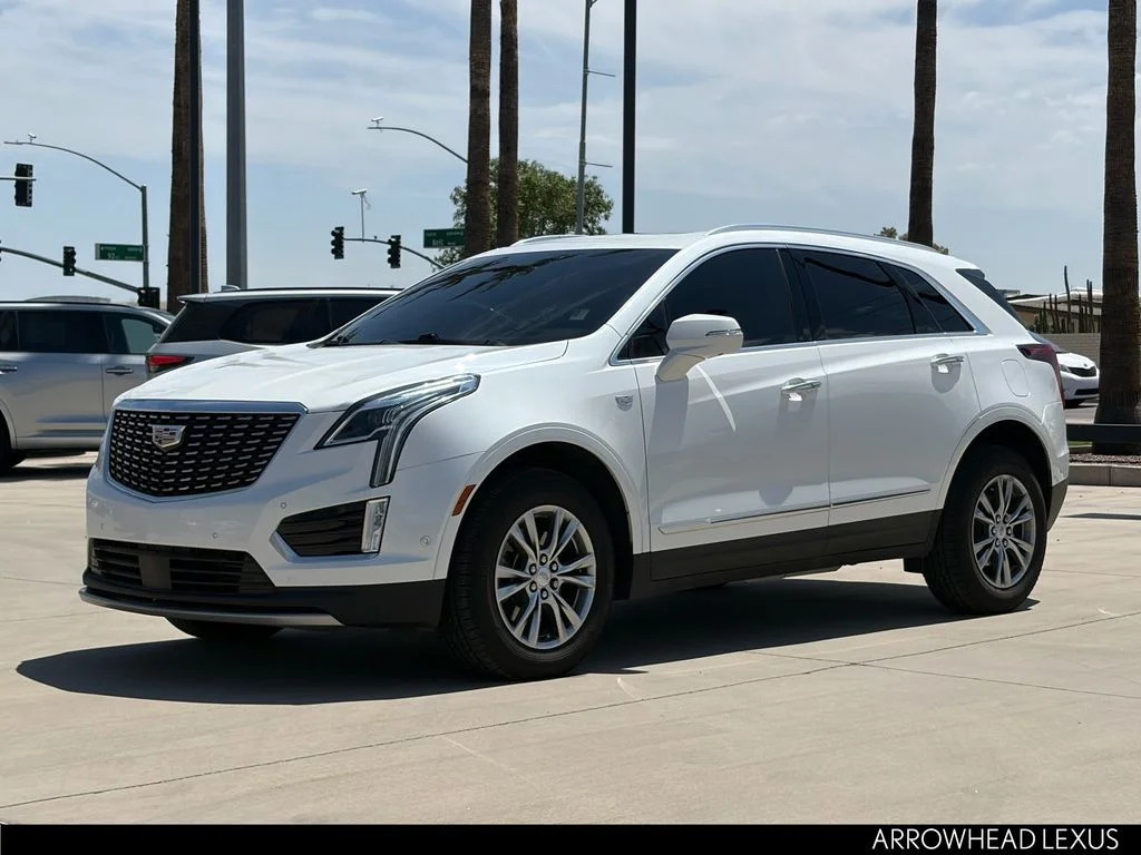 Used 2023 White Cadillac Premium Luxury image 2