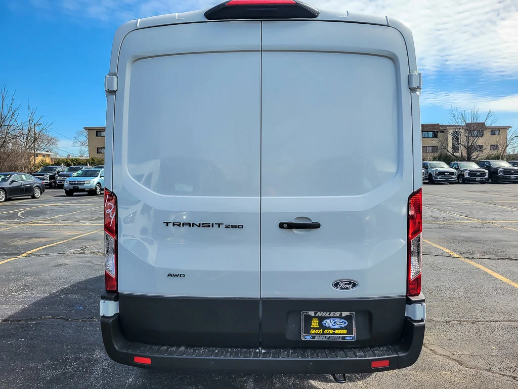New 2026 Oxford White Ford Cargo Van image 8