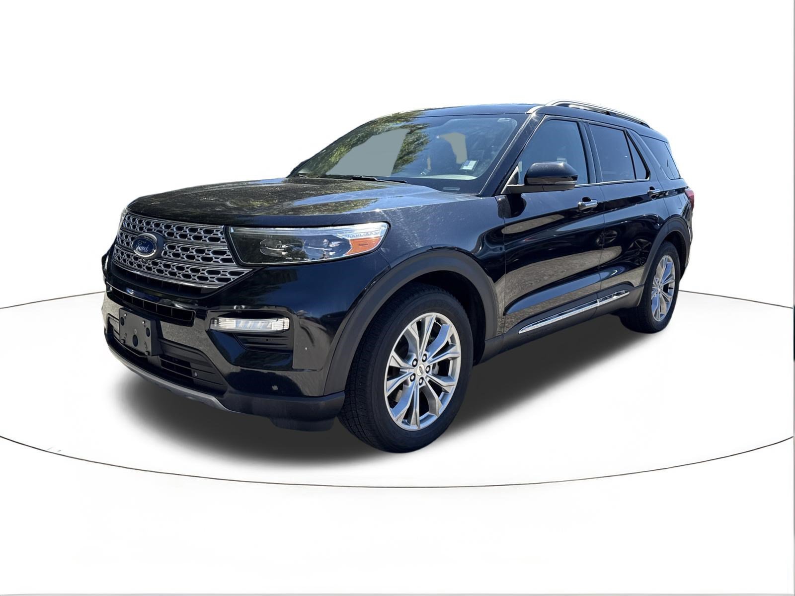 Used 2020 Agate Black Metallic Ford Limited image 7