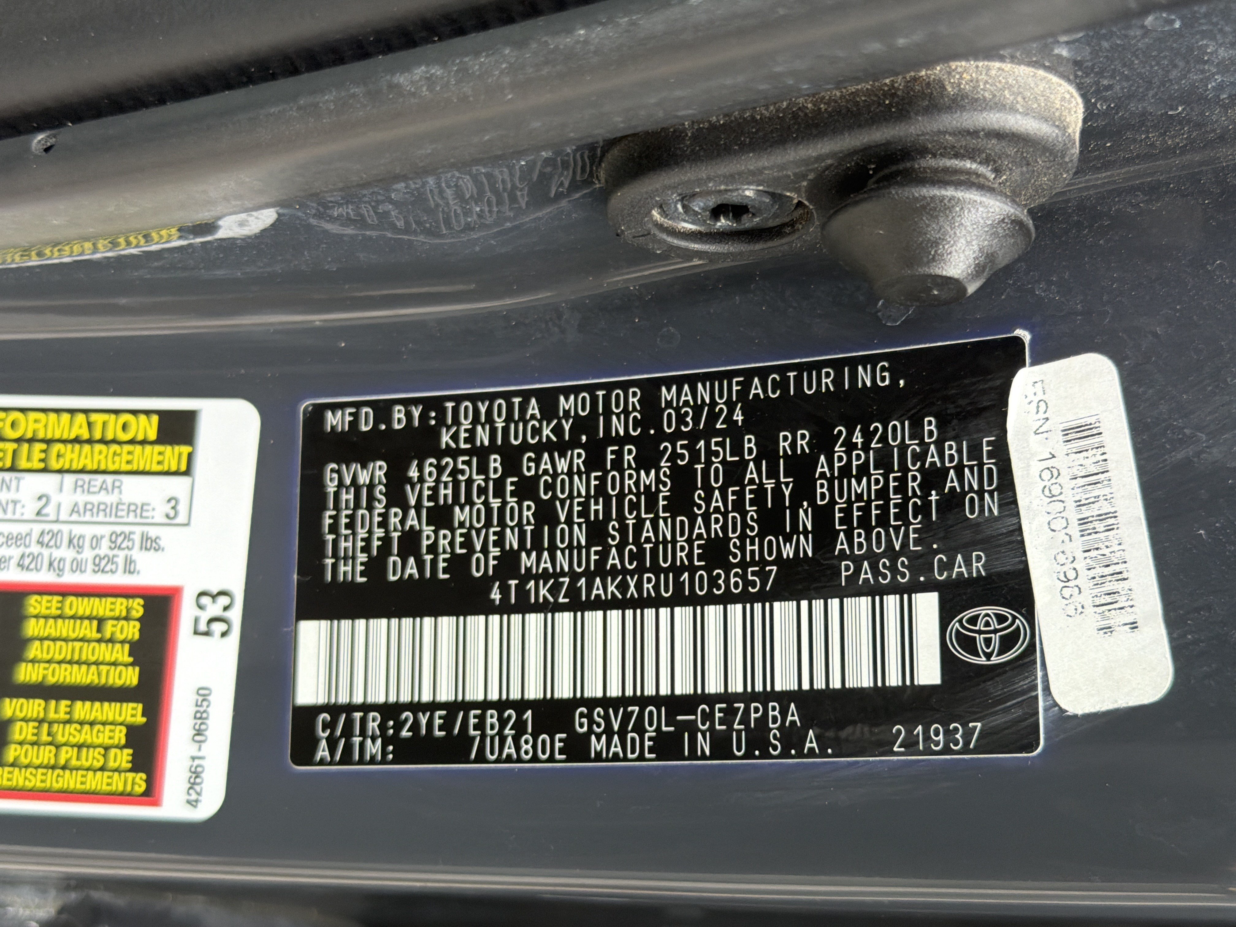 Certified Used 2024 Underground/Midnight Black Metallic Toyota TRD V6 image 31