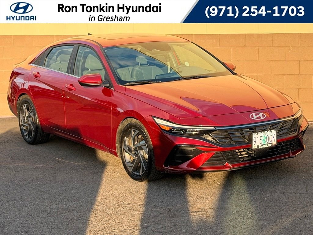 Certified Used 2024 Red Hyundai SEL image 1