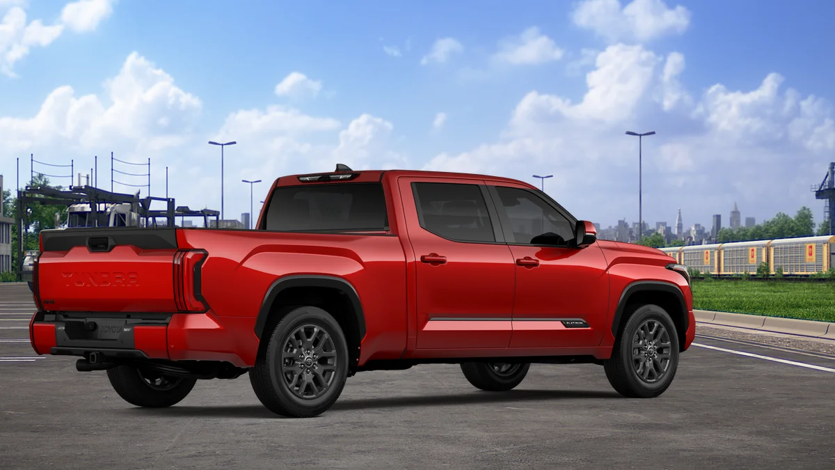 New 2026 Supersonic Red Toyota Platinum image 10
