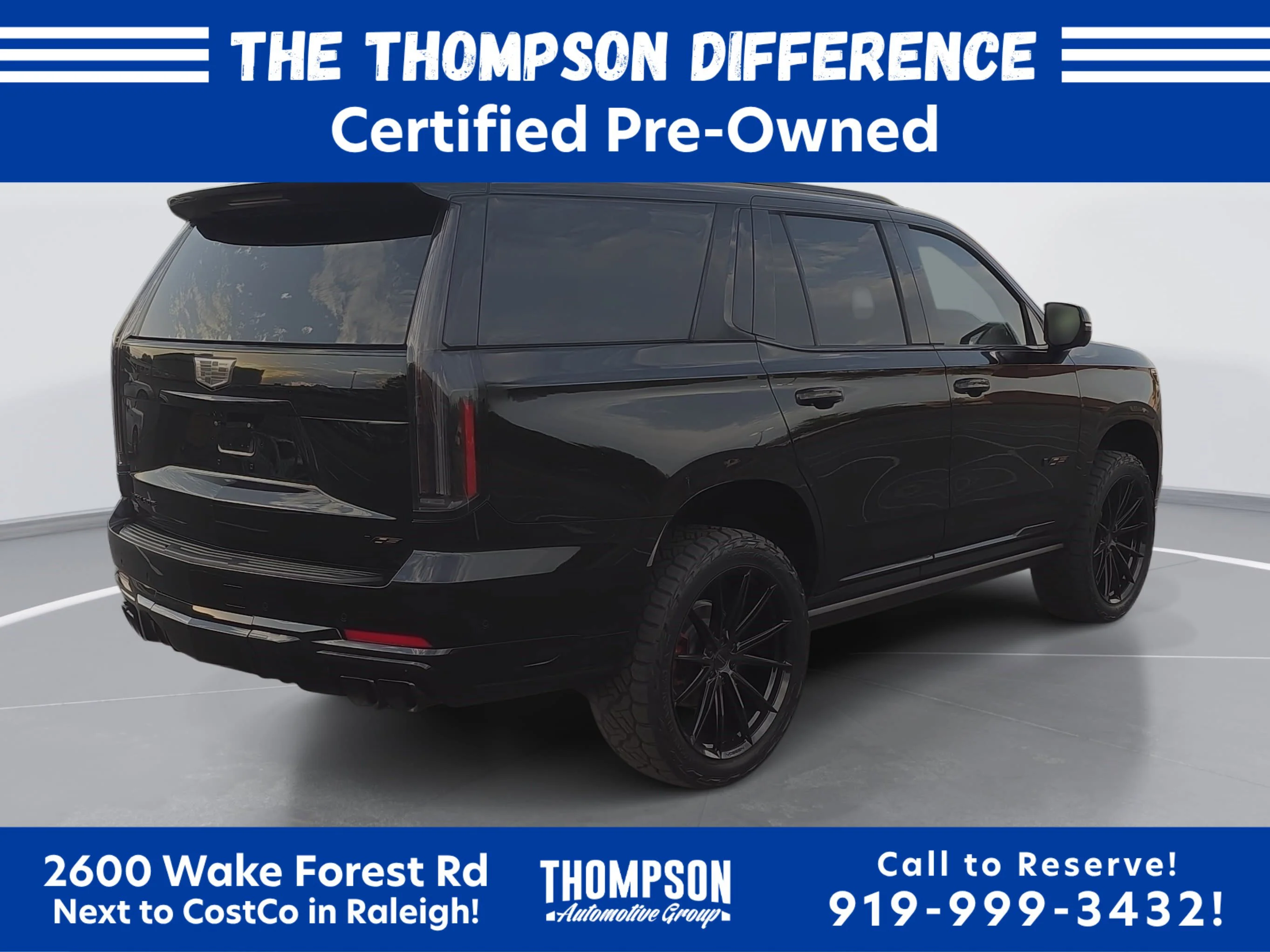 Used 2026 Black Raven Cadillac AWD V-Series image 3