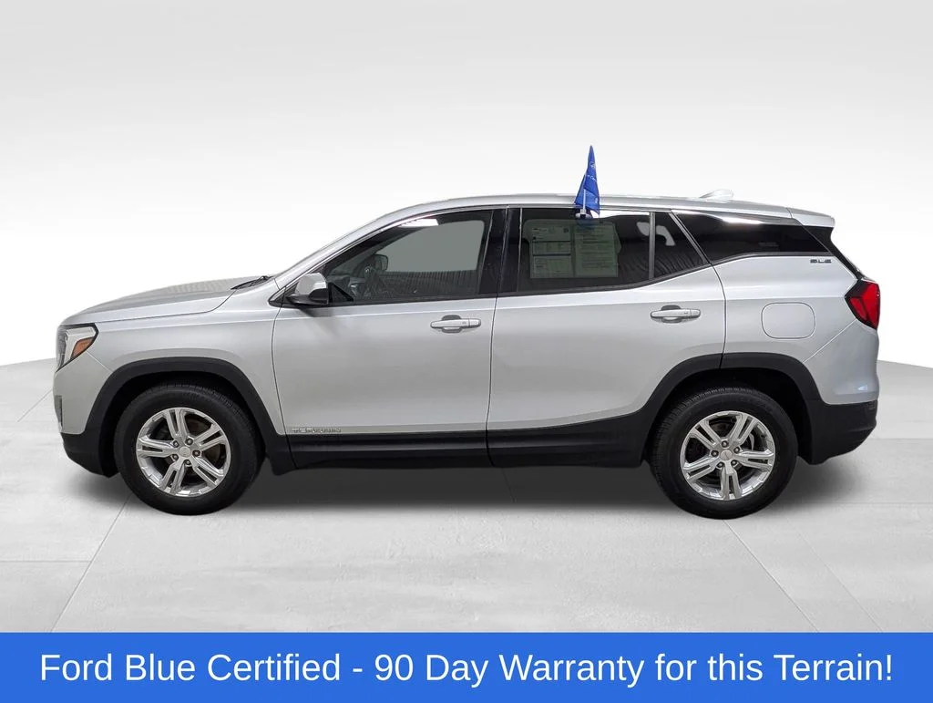 Certified Used 2018 Quicksilver Metallic GMC SLE image 1