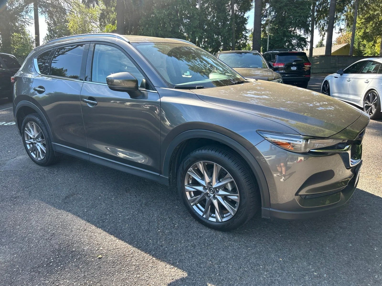 Used 2019 Machine Gray Metallic Mazda Grand Touring image 3