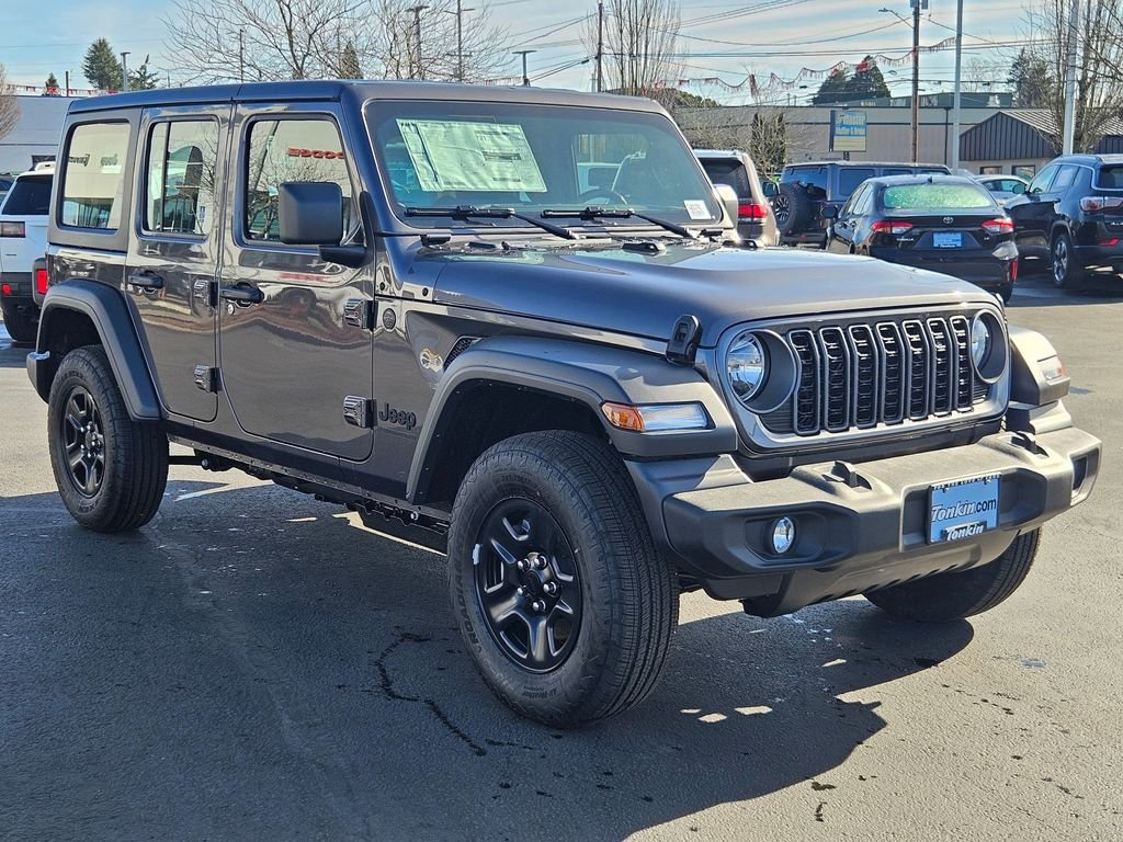New 2026 Granite Crystal Metallic Clear-Coat Exterior Paint Jeep Sport image 8