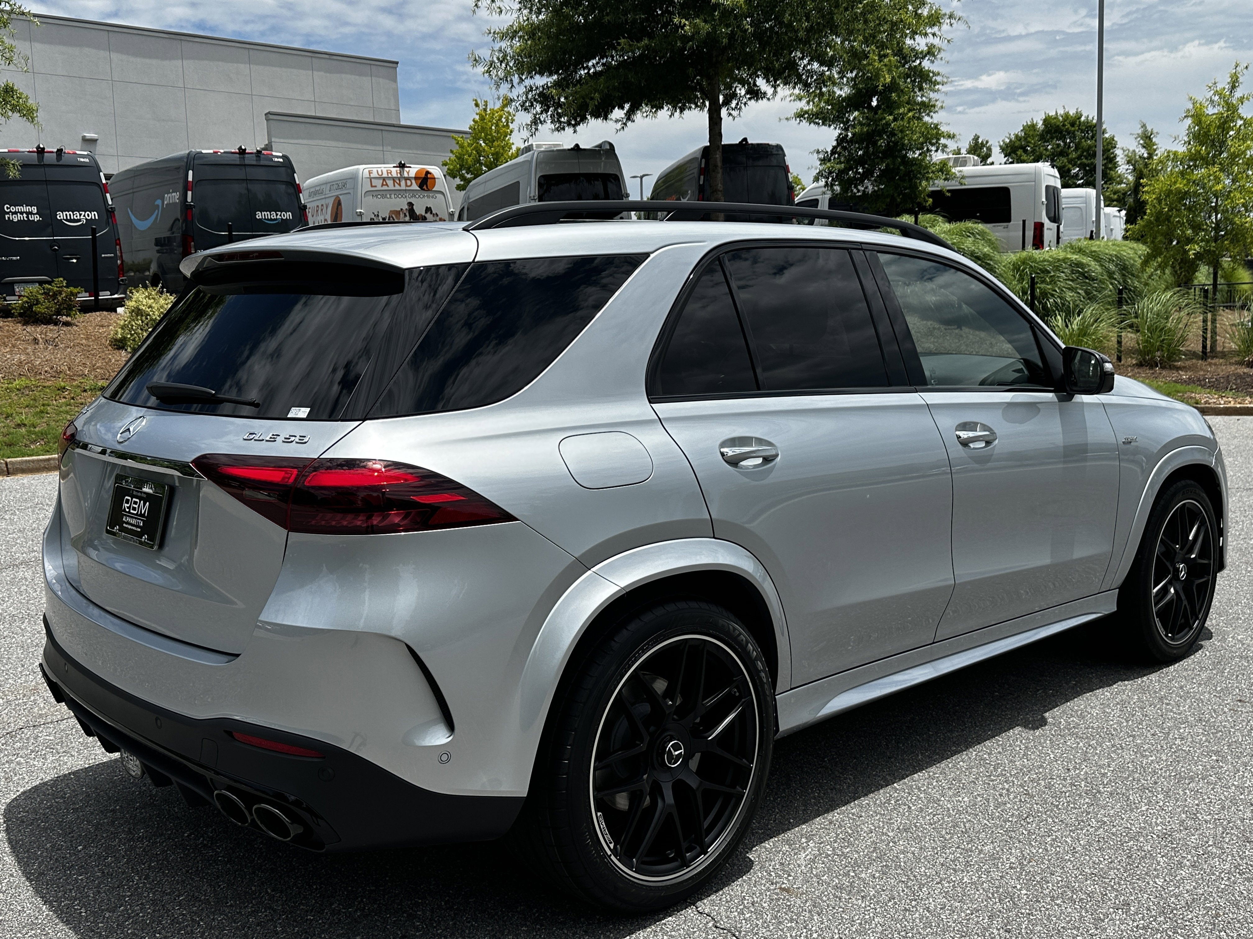 Certified Used 2025 Silver Mercedes-Benz AMG® GLE 53 image 8