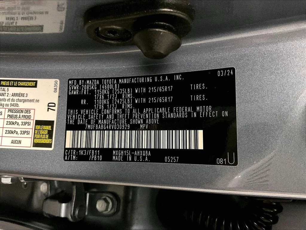Certified Used 2024 Gray Toyota Hybrid S image 39