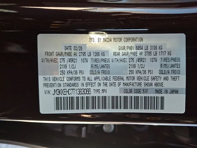 New 2026 Red Mazda 3.3 Turbo S Premium Plus image 16