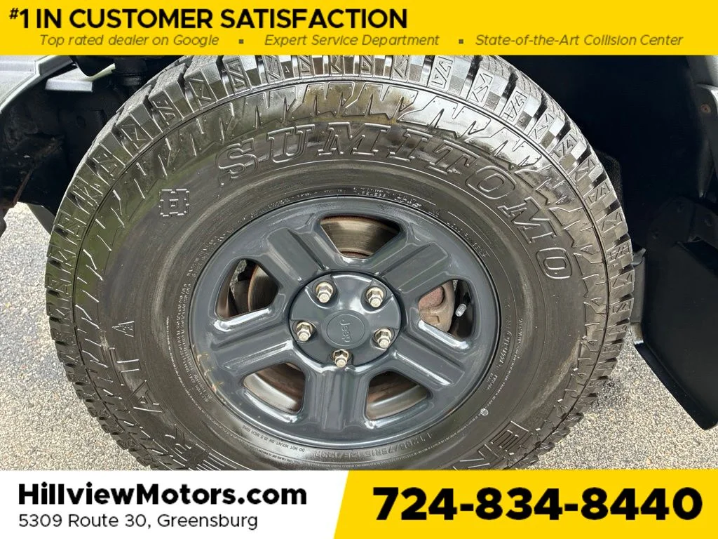 Certified Used 2016 Black Clearcoat Jeep Unlimited Sport image 14