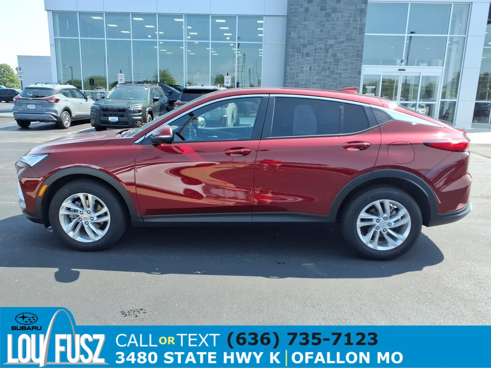 Used 2024 Cinnabar Metallic Buick Preferred image 4