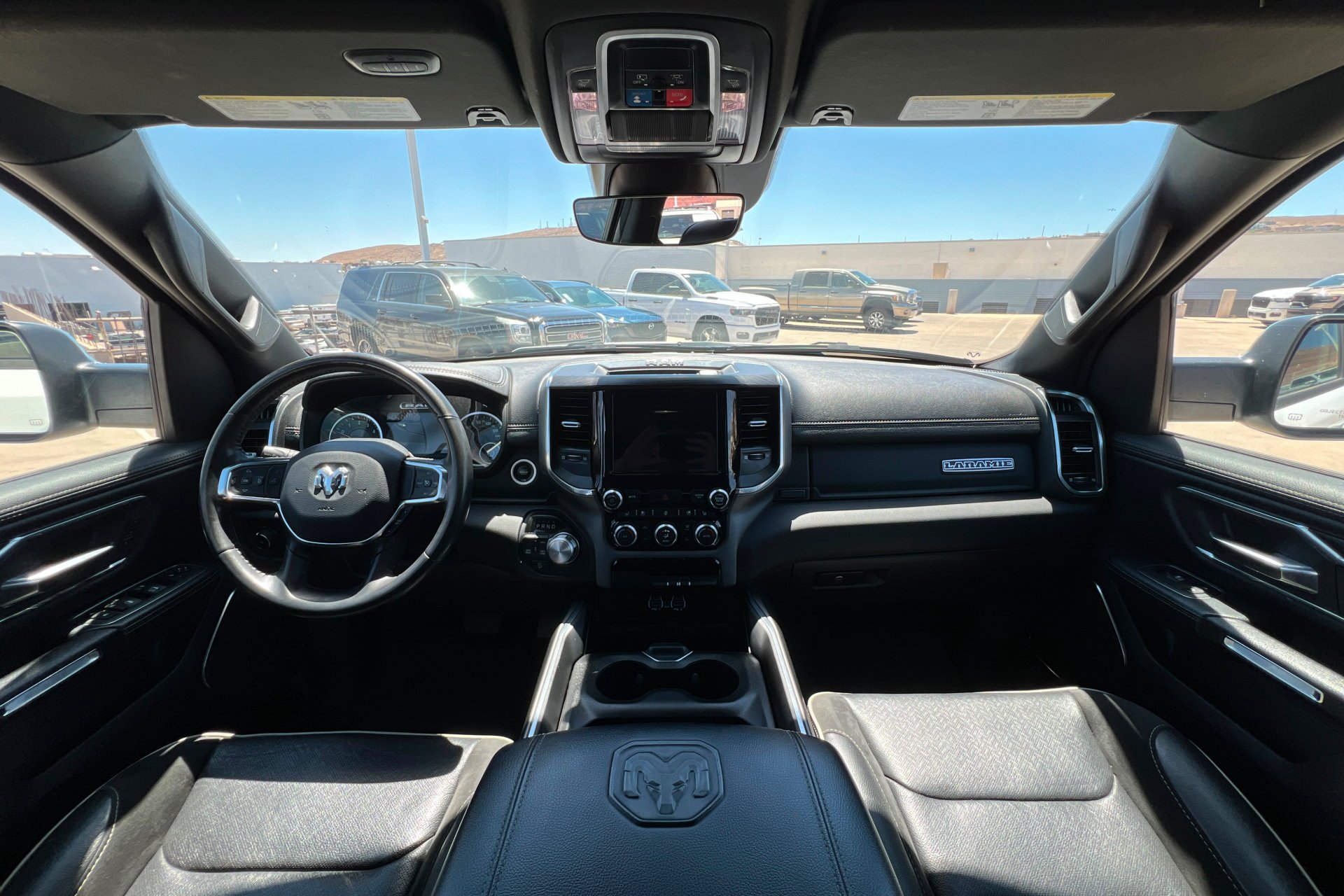 Used 2024 Bright White Clearcoat Ram Laramie image 10