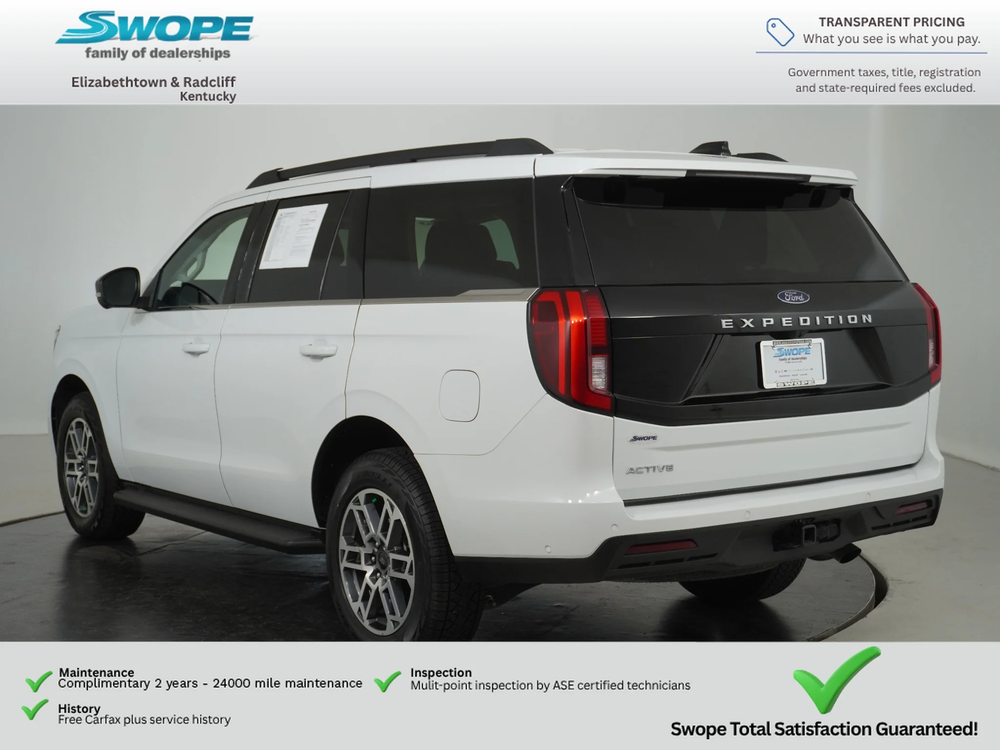 Used 2025 OXFORD WHITE Ford Active image 5