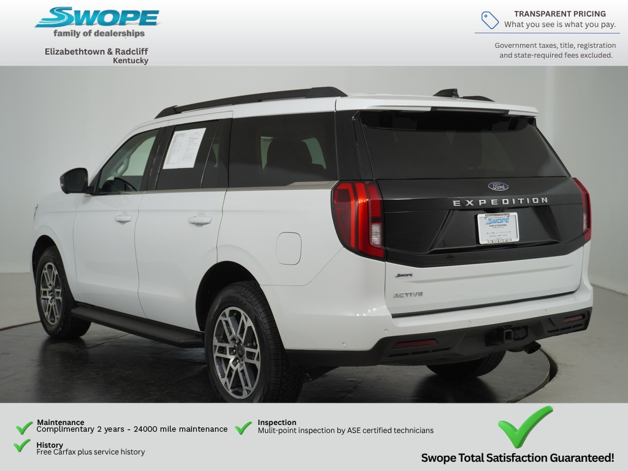 Used 2025 OXFORD WHITE Ford Active image 5