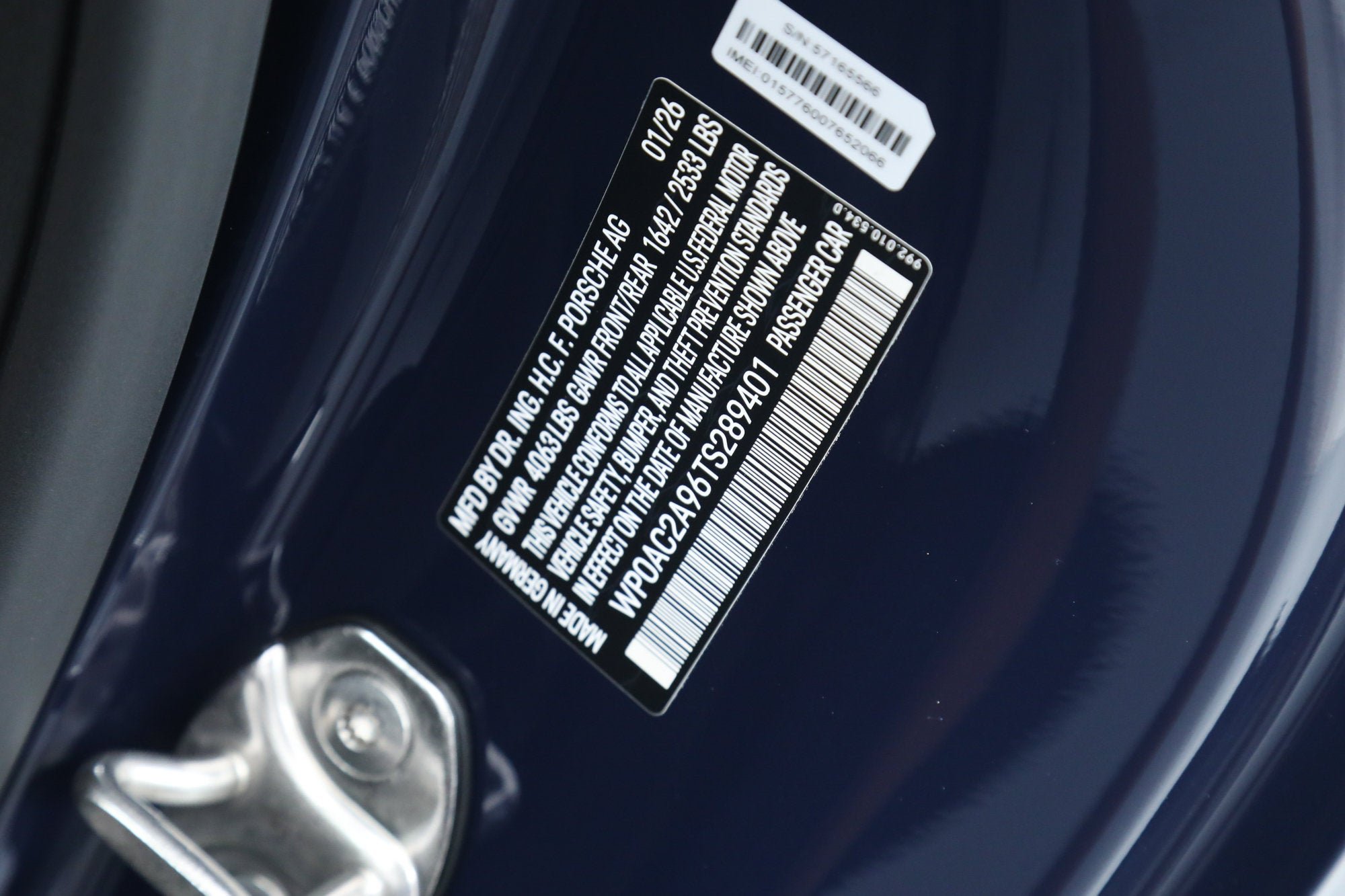 Used 2026 Dark Sea Blue Porsche GT3 Coupe image 42