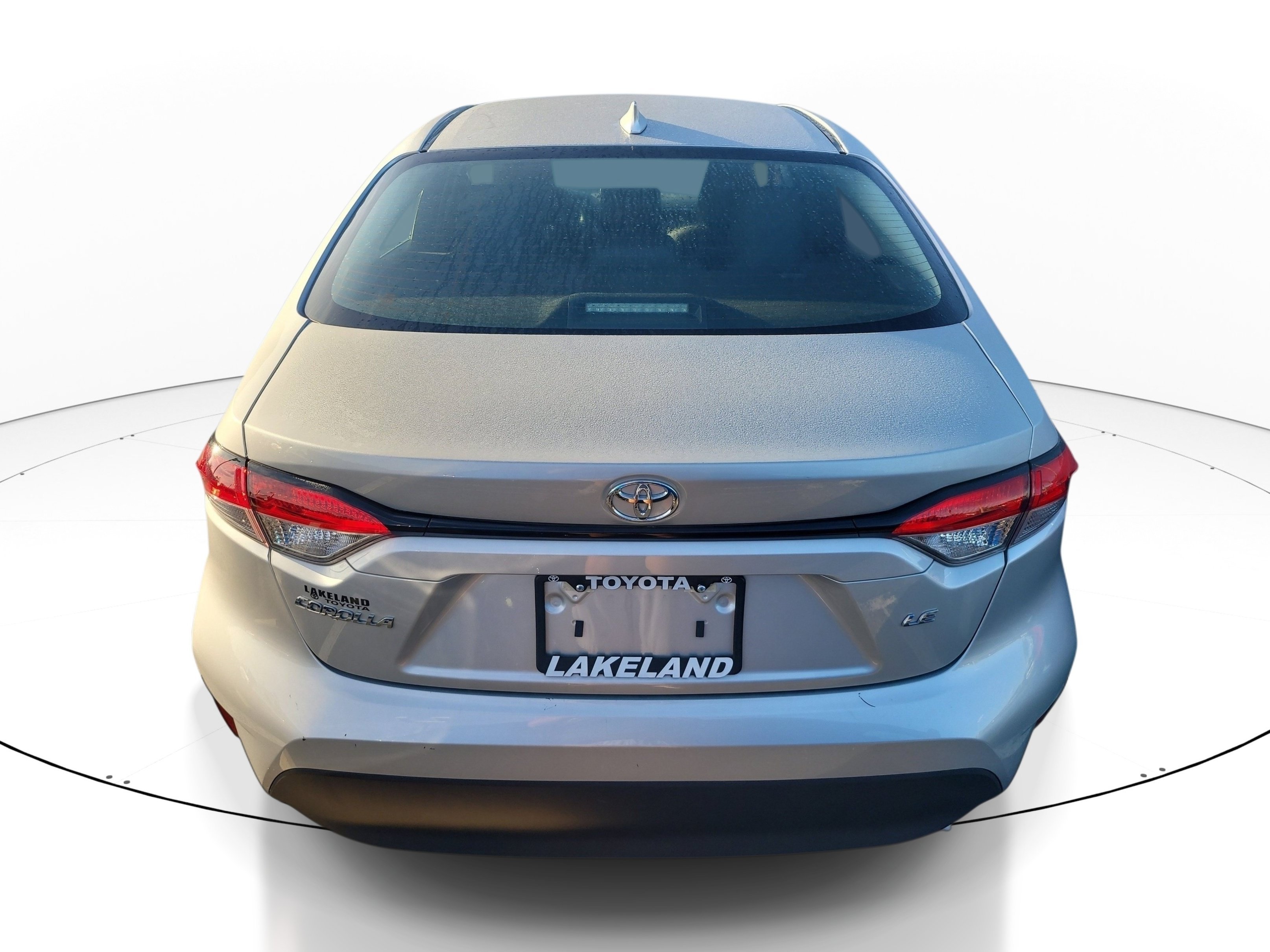 Used 2025 Classic Silver Metallic Toyota LE image 5