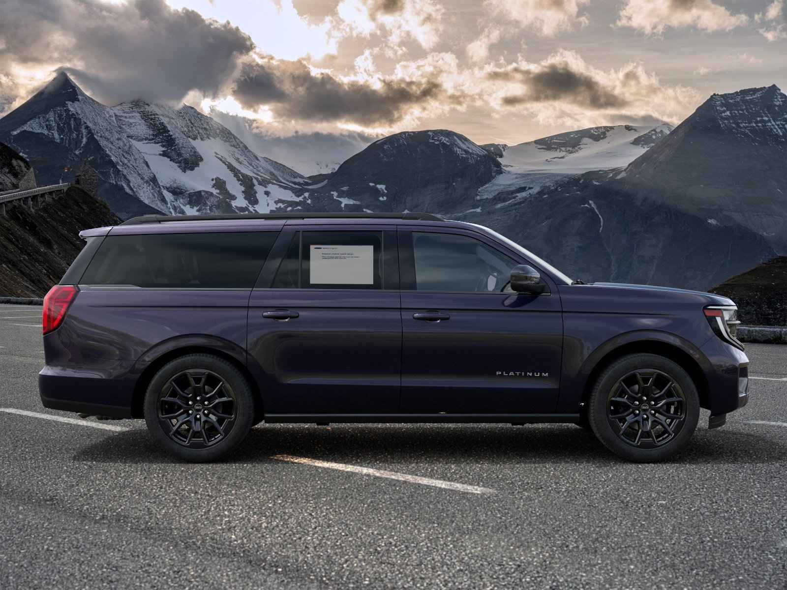 New 2027 Blue Ember Metallic Ford Platinum image 5
