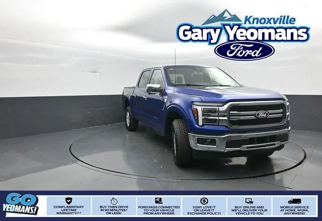 New 2026 Blue Ford Lariat image 1