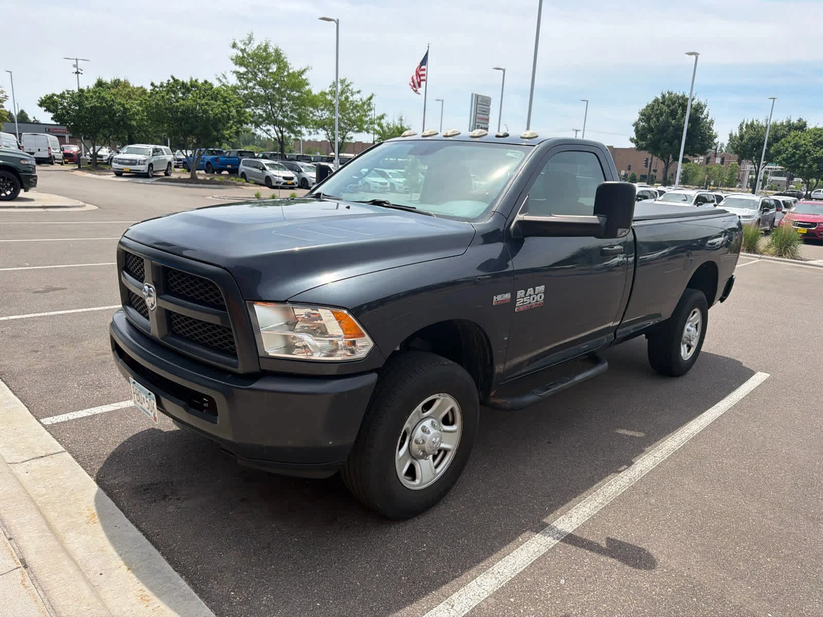 Used 2016 Maximum Steel Metallic Clearcoat Ram Tradesman image 2