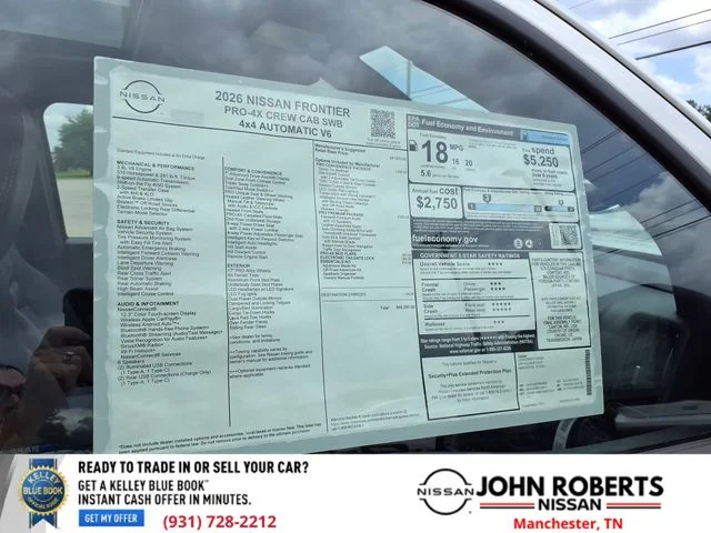New 2026 Glacier White Nissan Crew Cab PRO-4X® image 20