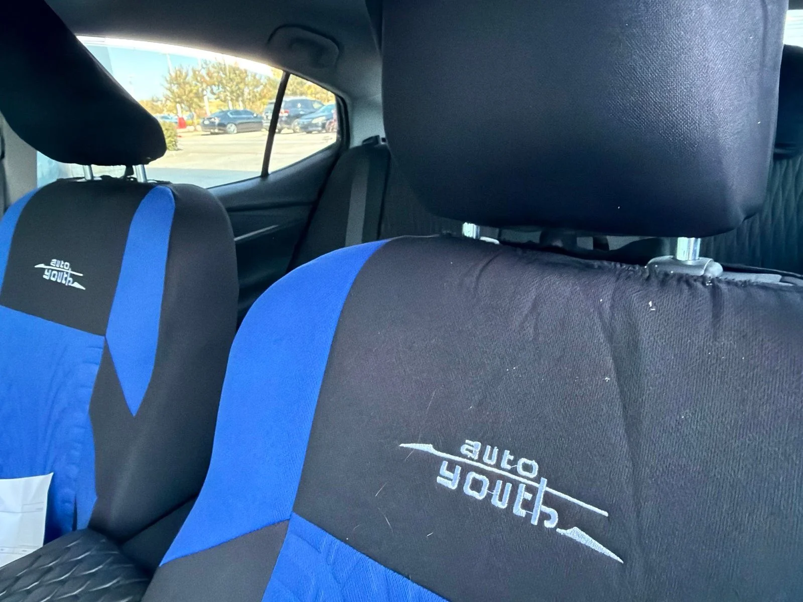 Used 2025 Blue Toyota LE image 10