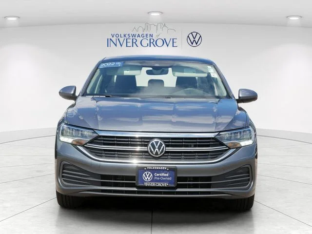 Certified 2022 Volkswagen Jetta SE with VIN 3VW7M7BU7NM000378 for sale in Inver Grove Heights, Minnesota