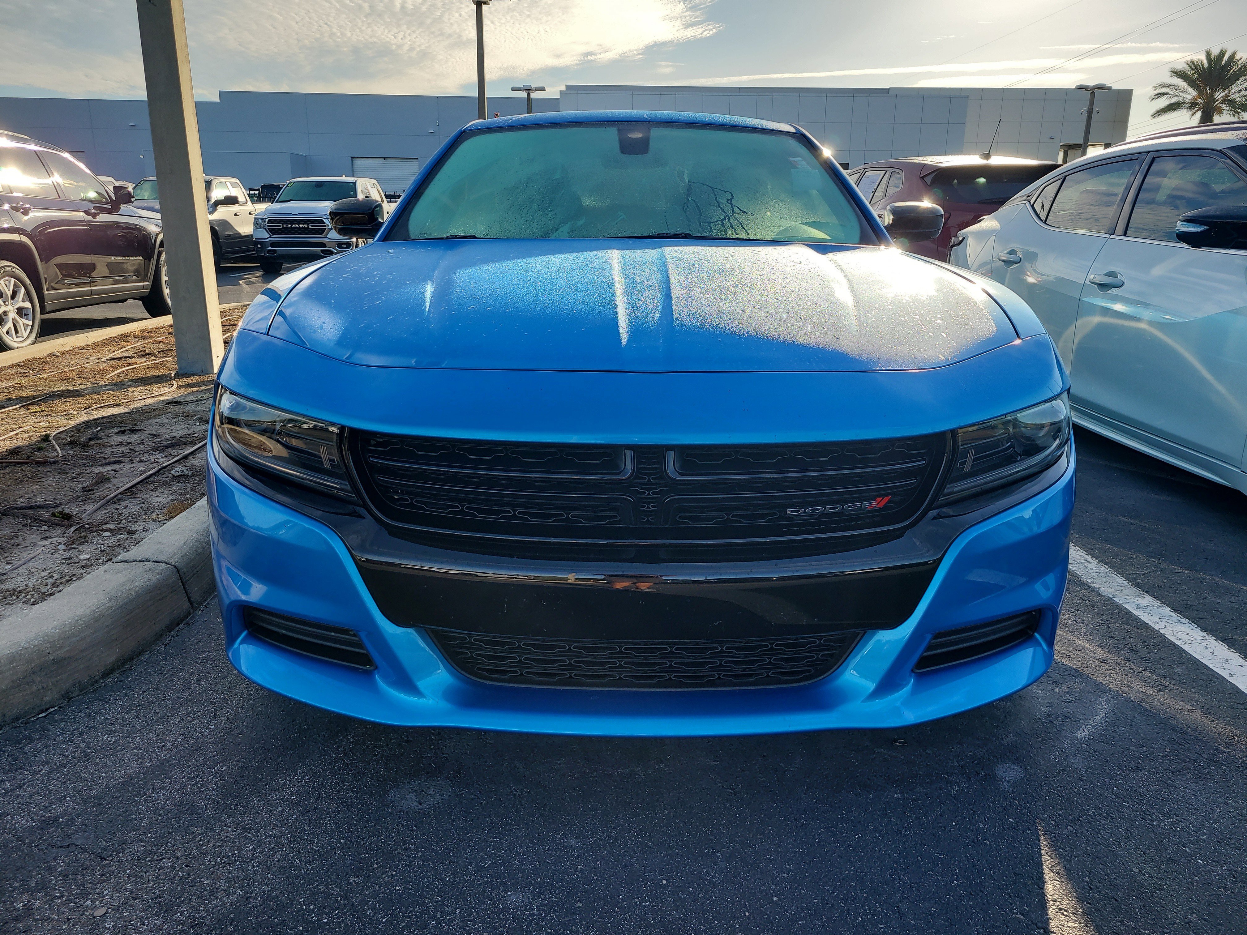Used 2023 B5 Blue Pearlcoat Dodge SXT image 2