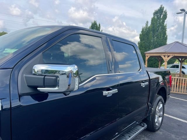 Used 2021 Antimatter Blue Metallic Ford Lariat image 14