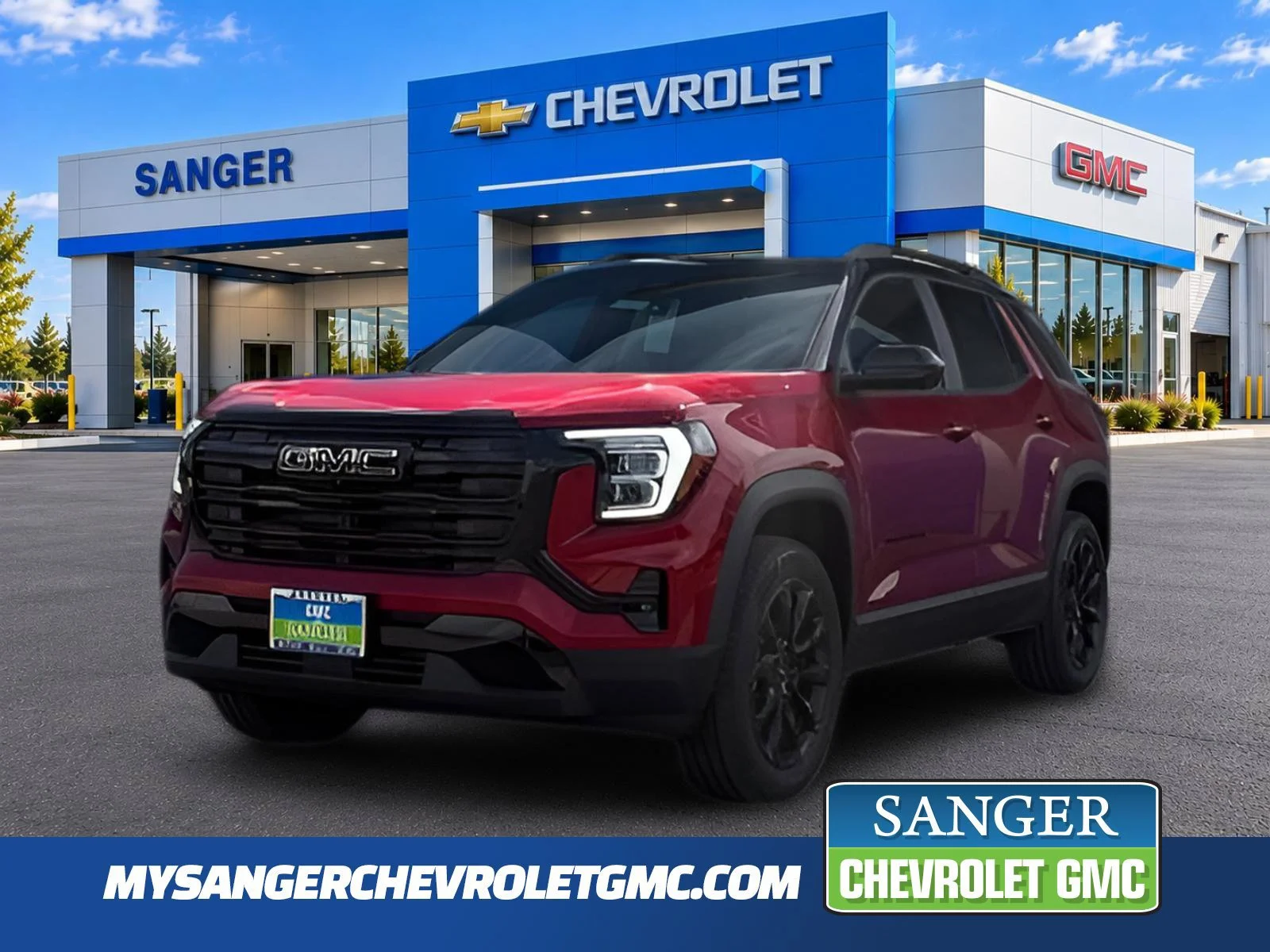 New 2027 Volcanic Red Tintcoat GMC Elevation image 1
