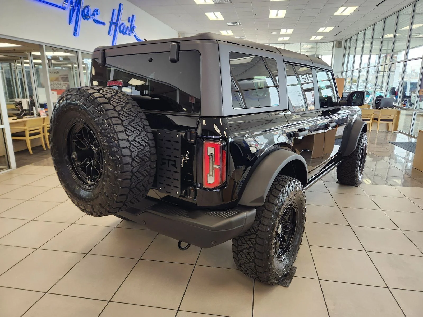 New 2025 Shadow Black Ford Badlands® image 4
