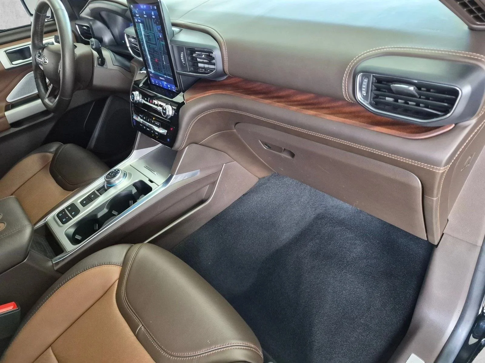 Used 2023 Agate Black Metallic Ford King Ranch image 22