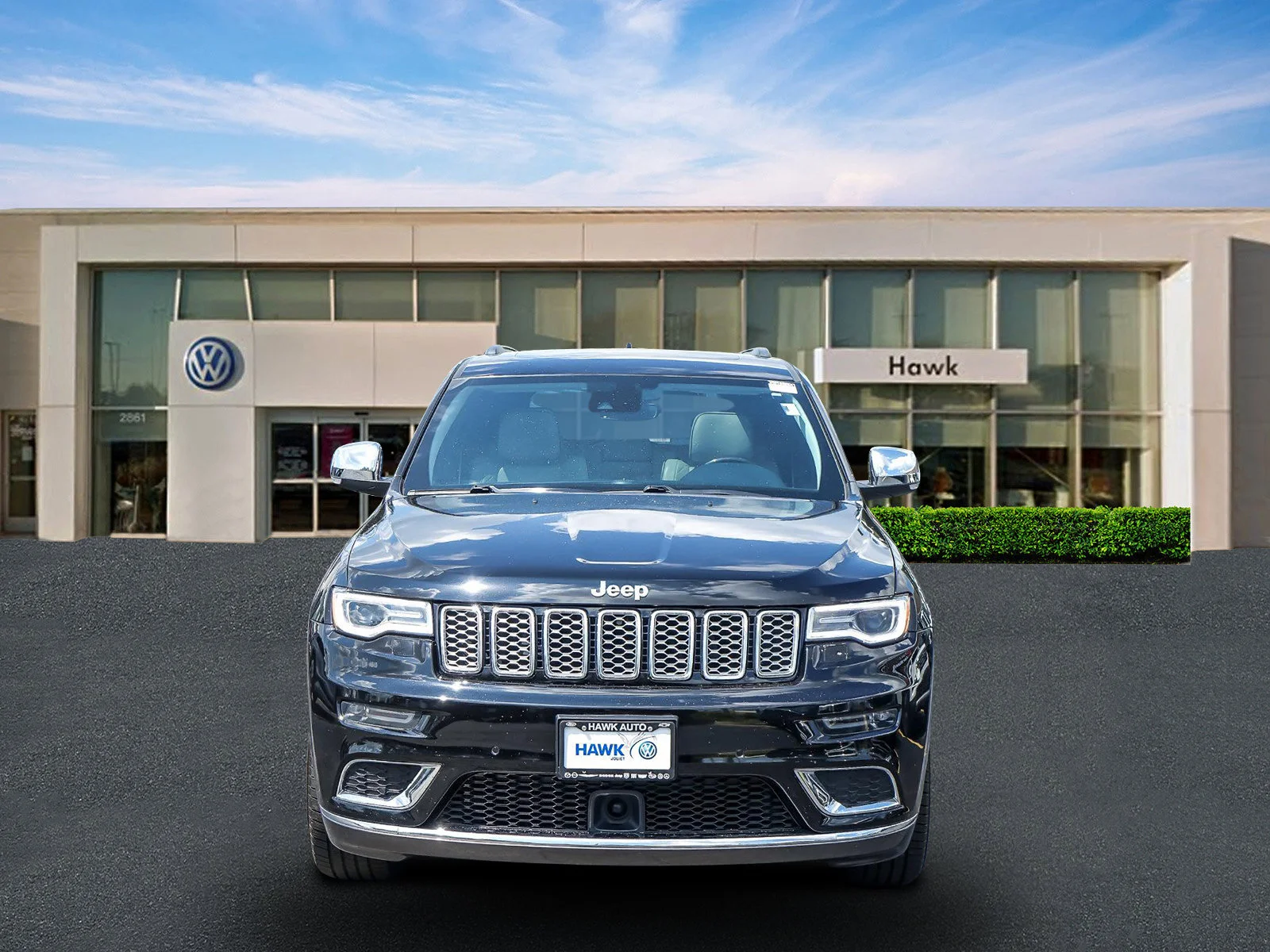 Used 2020 Diamond Black Crystal Pearlcoat Jeep Summit image 1