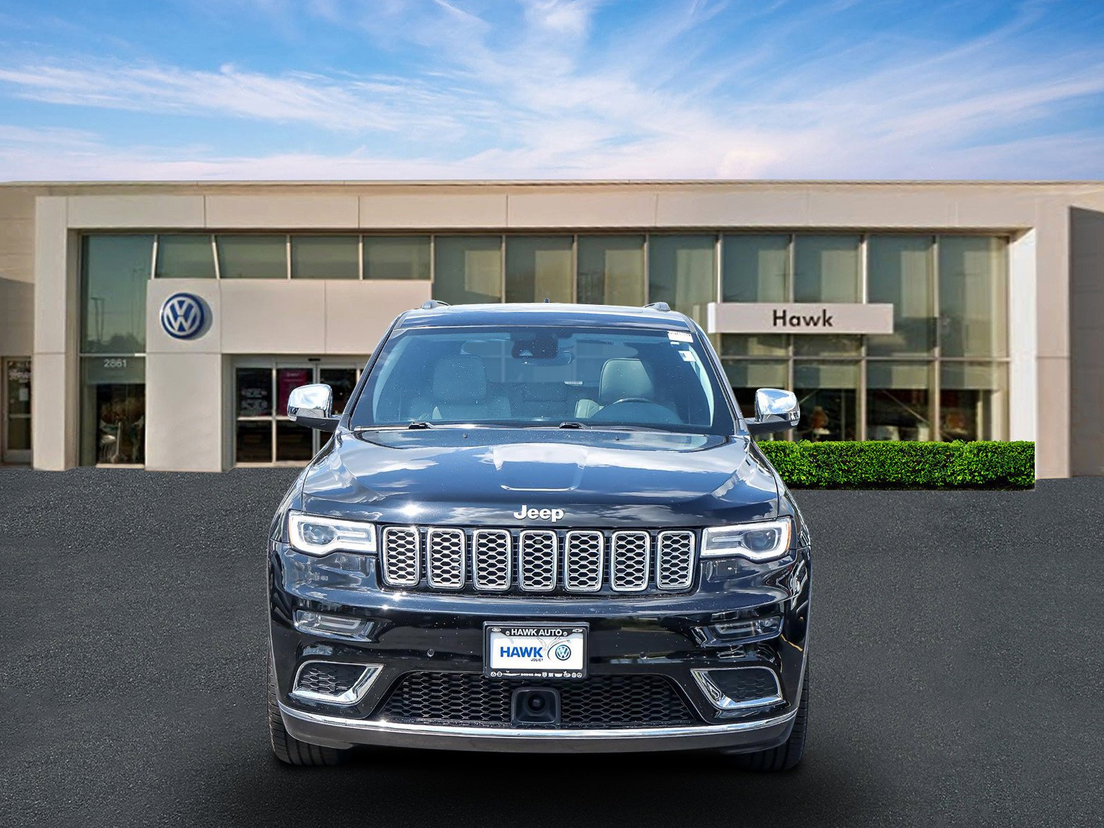 Used 2020 Diamond Black Crystal Pearlcoat Jeep Summit image 2