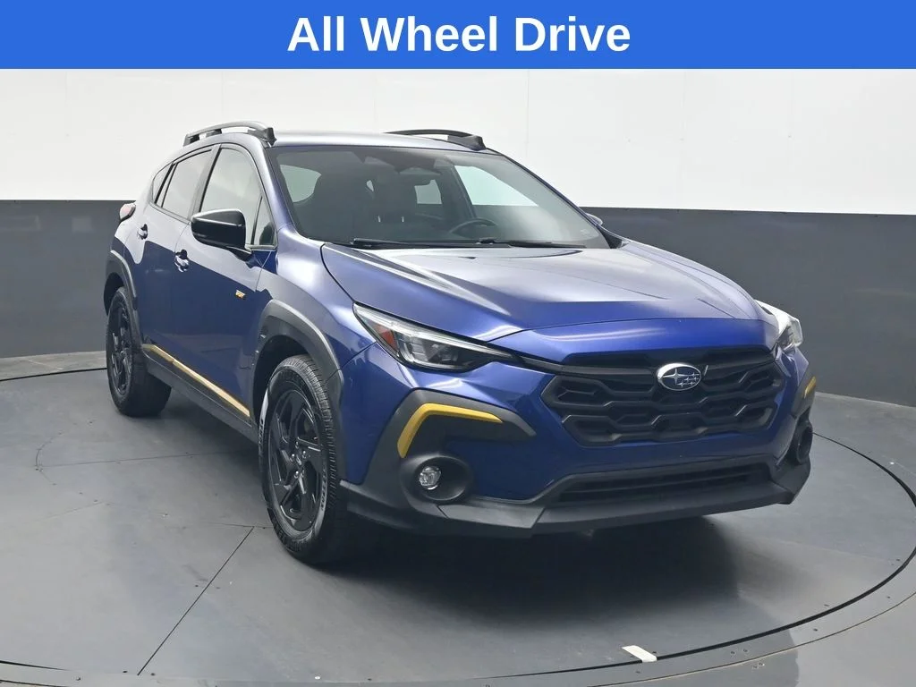 Used 2024 Sapphire Blue Pearl Subaru Sport image 2