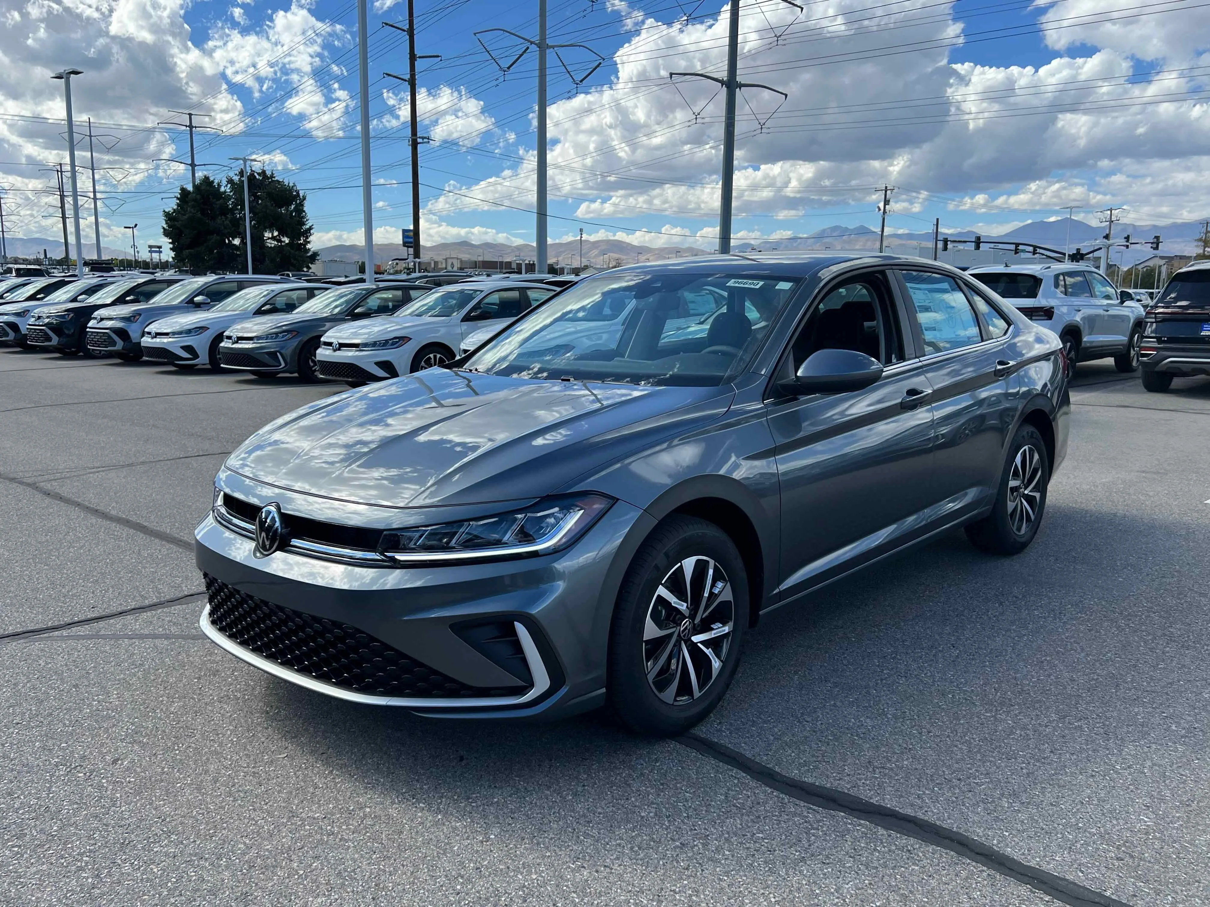 New 2026 Platinum Gray Metallic Volkswagen S image 8