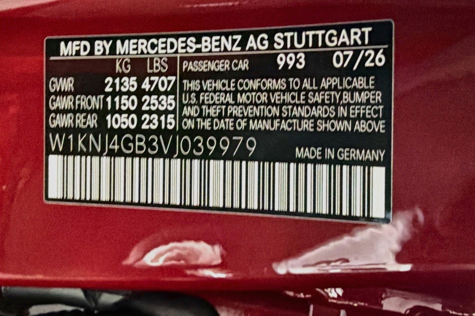 New 2027 MANUFAKTUR Patagonia Red Mercedes-Benz CLA 220 Hybrid image 23