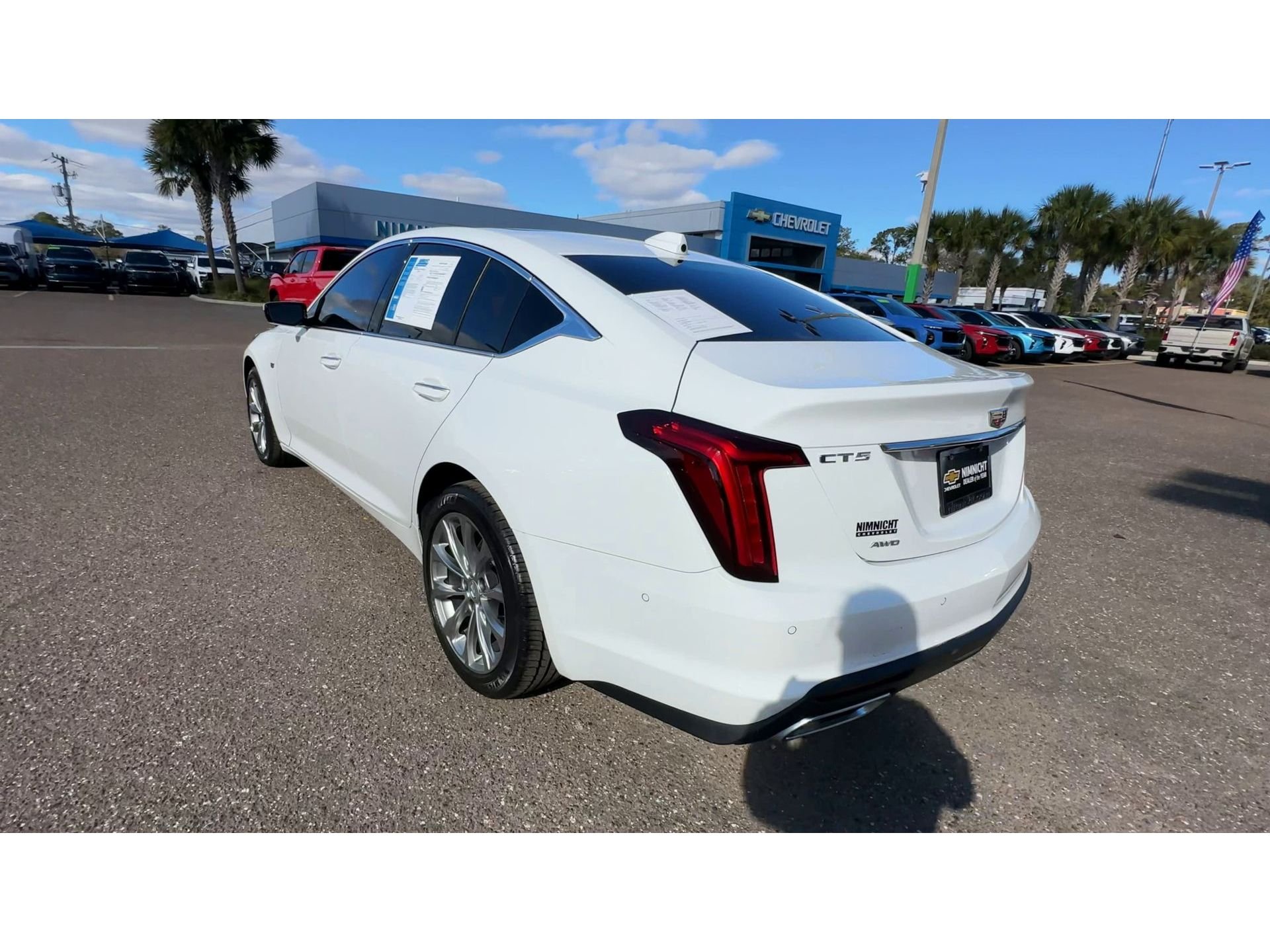 Used 2024 Summit White Cadillac Premium Luxury image 4