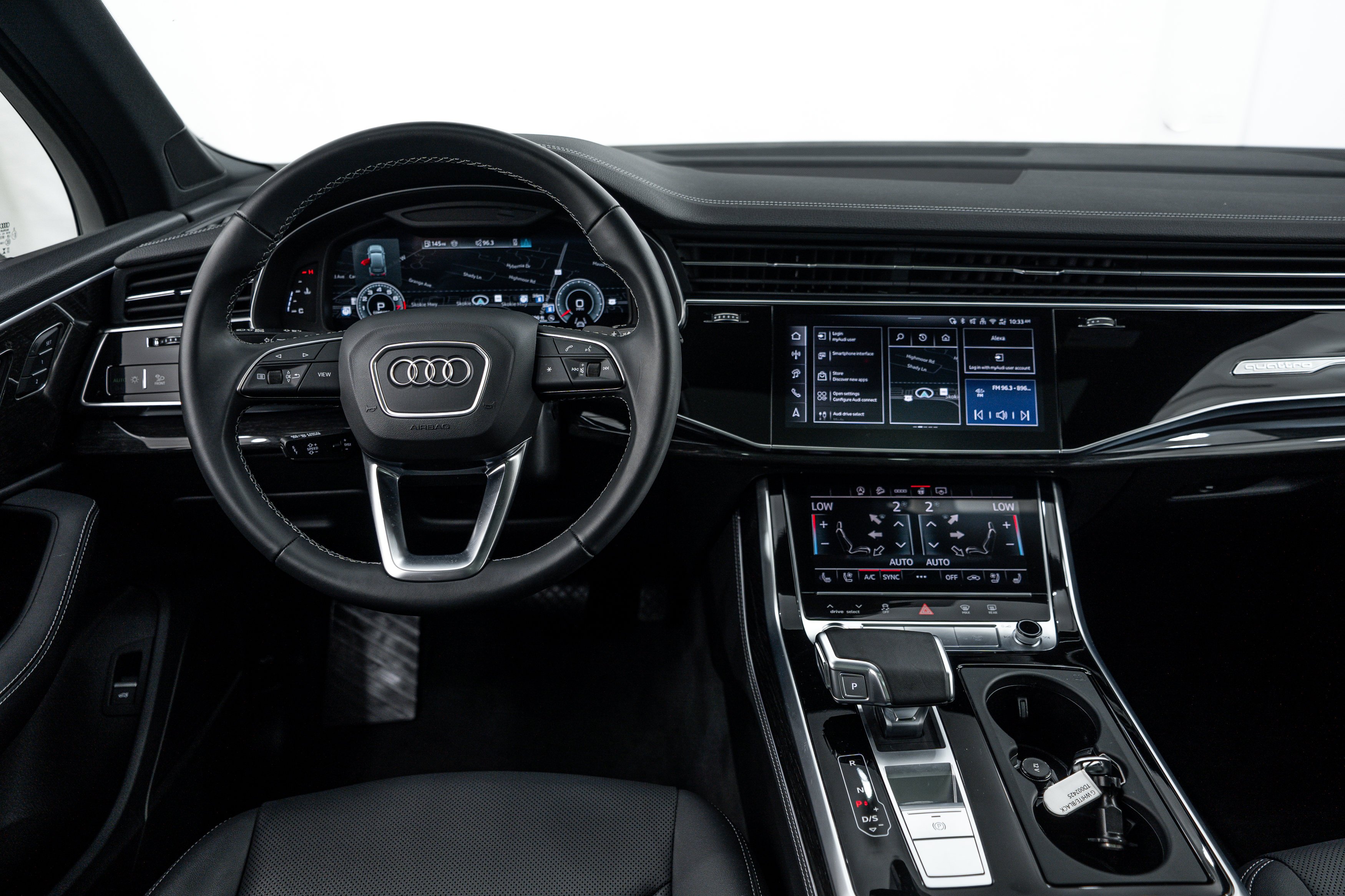Used 2026 Glacier White Metallic Audi Premium Plus image 10