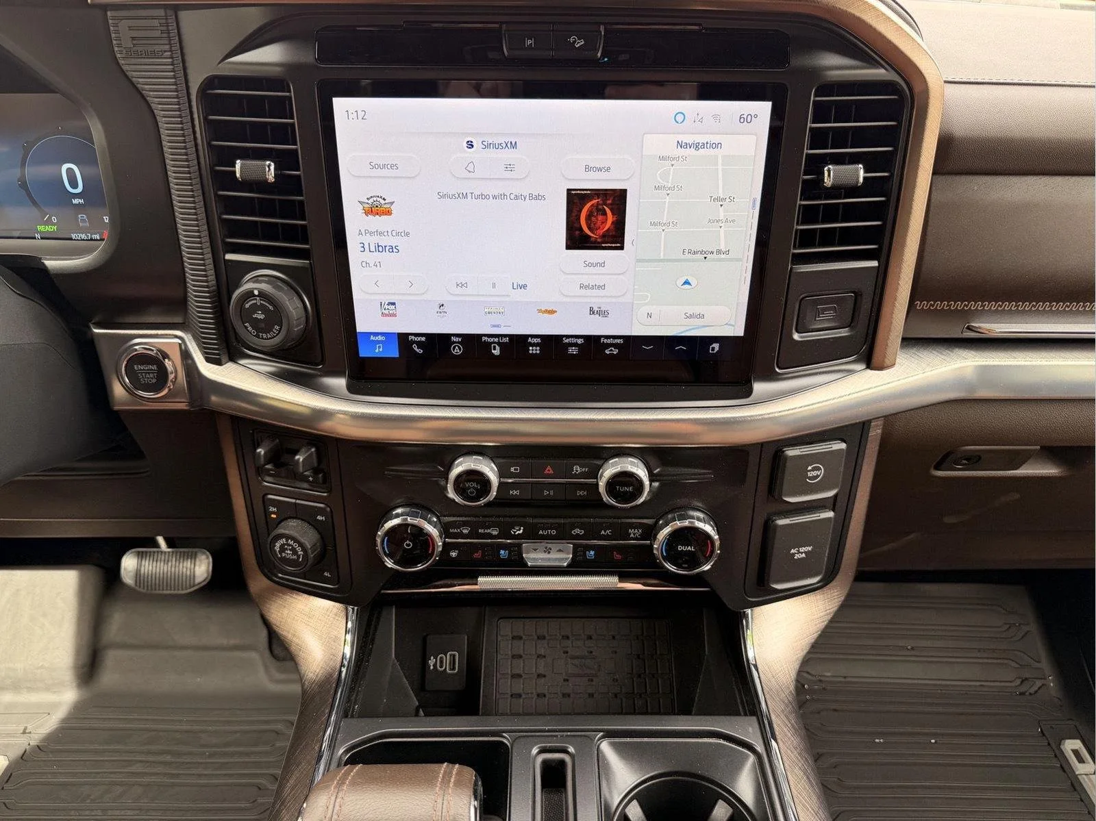 Used 2025 Star White Metallic Tri-Coat/Marsh Gray Ford King Ranch image 18